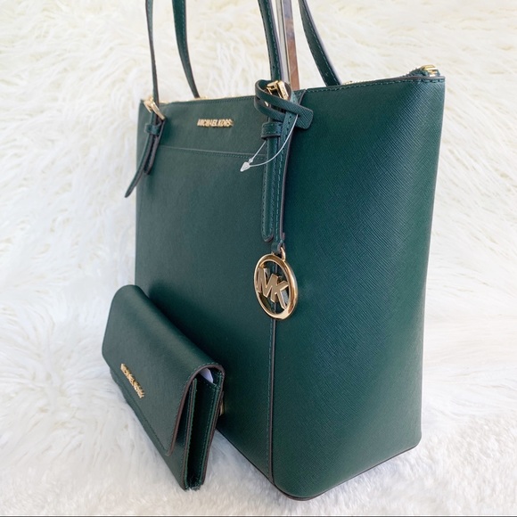 NWT Michael Kors Ciara Tote & Wallet - Picture 3 of 8